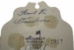 1947 Masters 4th Rd Ticket Signed by Runner Up Frank Stranahan-68 Low Round-283 Best Ever by Amateur