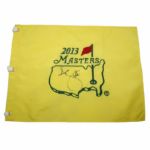 Adam Scott Signed 2013 Masters Flag JSA COA