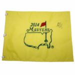 Bubba Watson Signed 2014 Masters Flag JSA COA