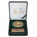 Masters 75th Anniversary Commemorative Medallion-With Listing of All Past Champions