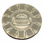 Masters 75th Anniversary Commemorative Medallion-With Listing of All Past Champions