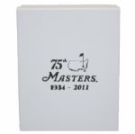 Masters 75th Anniversary Commemorative Medallion-With Listing of All Past Champions