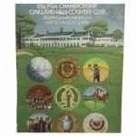 Nicklaus, Palmer, Watson, & Others Signed 1979 PGA Cover 8x10 Page JSA COA