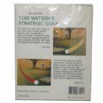 Tom Watson Signed Book 'Tom Watson's Strategic Golf' JSA COA