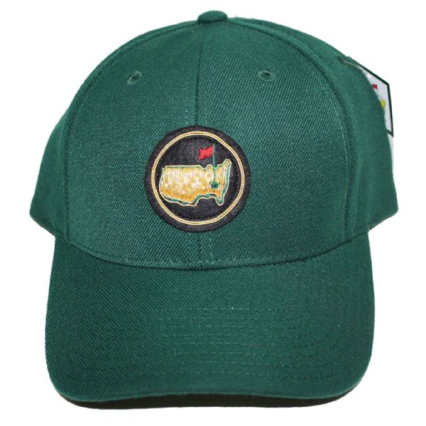 Masters Highly Demanded Members Green Hat with Gold Logo Patch-V.I.P. Sales Only