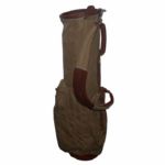 Augusta National Members Vintage Leather and Canvas Golf Bag