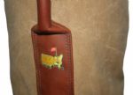 Augusta National Members Vintage Leather and Canvas Golf Bag