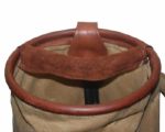 Augusta National Members Vintage Leather and Canvas Golf Bag