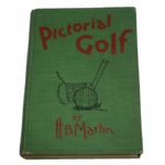 Gene Sarazen Signed Book 'Pictoral Golf' by H.B. Martin JSA COA