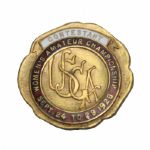 1928 USGA Womens Amateur Contestant Badge GLENNA COLLETT Wins!