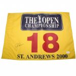 Jack Nicklaus Signed St. Andrews 2000 Open Championship Flag - FULL JSA X96552