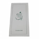 Augusta National Golf Club 2008 Members Directory