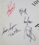 Multi-Signed 2000 U.S. Open Pebble Beach Flag - 100th JSA COA