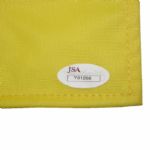 Wayne Gretzky Signed Undated Masters Embroidered Flag JSA #Y01298