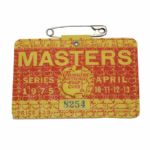 1975 Masters Badge - Jack Nicklaus Winner