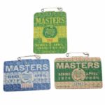 Lot of 3 Masters Badges - 1974, 1979, and 1980