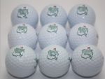 Lot of 9 Augusta National Golf Club Logo Golf Balls