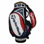 Tom Lehman Signed Official TaylorMade U.S. Open Backup Golf Bag JSA COA