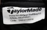 Tom Lehman Signed Official TaylorMade U.S. Open Backup Golf Bag JSA COA