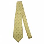 Augusta National Golf Club Members Yellow Logo Golf Tie