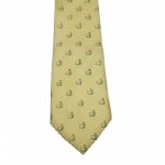 Augusta National Golf Club Members Yellow Logo Golf Tie