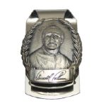 Arnold Palmer Limited Edition Malcolm De Mille Sterling Silver Money Clip #34/50