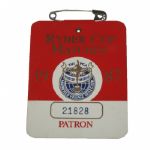 1987 Ryder Cup Patron Badge #21828