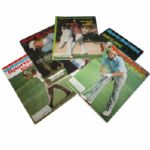 Lot of Five Jack Nicklaus Sports Illustrateds and 1965 PGA Championship Program