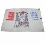 2013 USA Team Signed Walker Cup Embroidered Flag-Scarcly Seen Flag- JSA COA