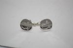 Masters Sterling Silver Tiffany Cuff Links
