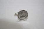 Masters Sterling Silver Tiffany Cuff Links