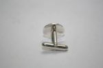 Masters Sterling Silver Tiffany Cuff Links
