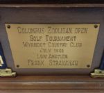 Frank Stranahan 1948 Columbus Open Golf Low Amateur - 2 Ft Tall Trophy!