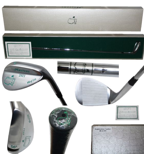 2011 Masters Special Edition Commemorative Wedge - 068/250