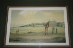Framed 'Historic Golf Courses' by Harold Ellis - St. Andrews