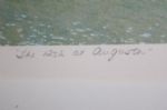 Byron Nelson Signed Limited Edition Litho 412/500 '12th At Augusta' by Helen Rundell JSA COA