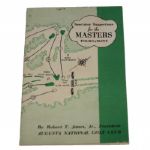 1952 Masters Spectator Guide - Spectacular Condition! 