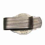 Jack Fleck's 1956 PGA Championship Contestant Money Clip, Badge