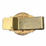 Jack Fleck's 1961 PGA Championship Contestant Money Clip - Olympia Fields, Illinois