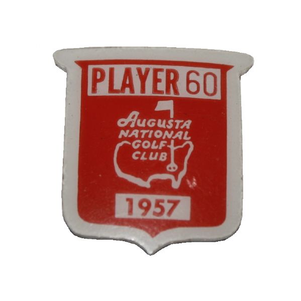 Jack Flecks 1957 Masters Contestant Pin 