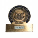 Jack Fleck 1988 US Senior Open Contestant Pin - Medinah Country Club-Player Repeats