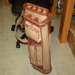 Robert T. Jones Stamped Set of Clubs - Irons, Woods, Putter, and Bag
