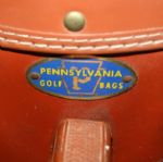 Robert T. Jones Stamped Set of Clubs - Irons, Woods, Putter, and Bag