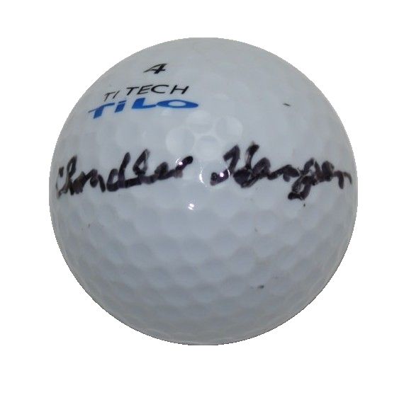 Chandler Harper Signed Golf Ball JSA COA