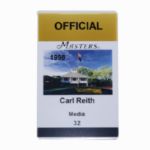 Augusta National Member Carl Reiths 1998 Personal Media Badge-OMeara Champ