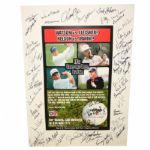 Senior Match Play Championship Signed by Over 50 with Archer, Wall, Trevino, etc JSA COA