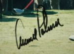 Arnold Palmer Signed Career Tribute Framed Display Piece JSA COA