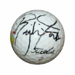 Rickie Fowler Signed Masters Logo Golf Ball JSA COA