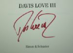 Davis Love III Signed Book 'Every Shot I Take Davis Love III' JSA COA