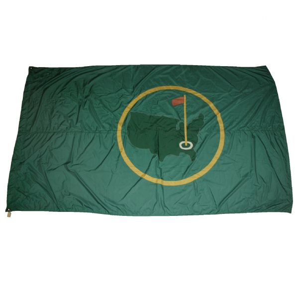 Original Flag Flown at Augusta National - Gifted By Phil Wahl (GM ANGC) - Huge 100" x 60"!